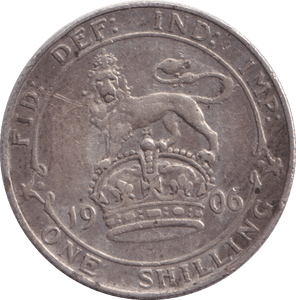 1906 SHILLING ( GF ) - SHILLING - Cambridgeshire Coins