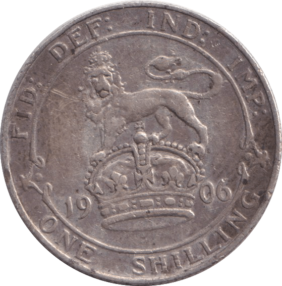 1906 SHILLING ( GF ) - SHILLING - Cambridgeshire Coins