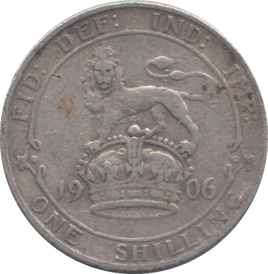 1906 SHILLING ( GF ) - SHILLING - Cambridgeshire Coins