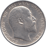 1906 SHILLING ( GVF ) - SHILLING - Cambridgeshire Coins