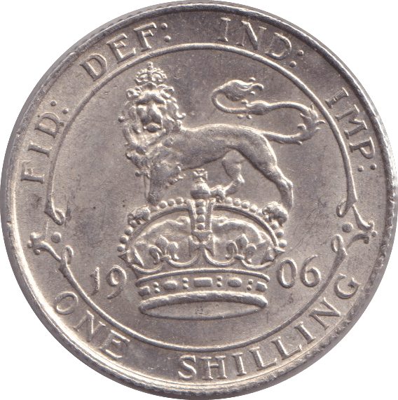 1906 SHILLING ( UNC ) - SHILLING - Cambridgeshire Coins