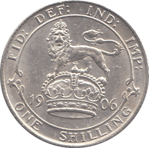1906 SHILLING ( UNC ) - SHILLING - Cambridgeshire Coins