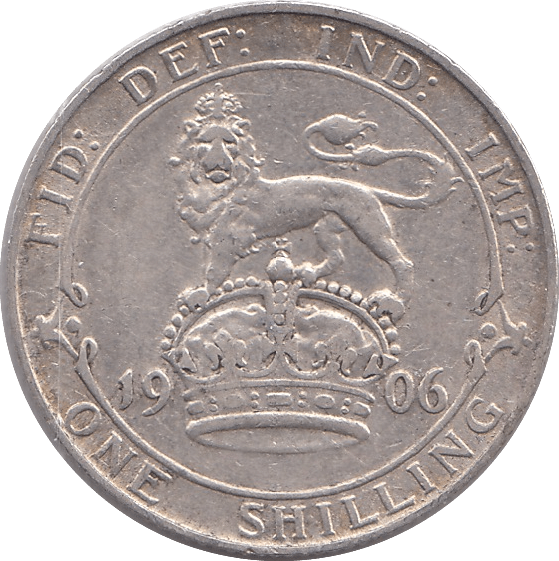 1906 SHILLING ( VF ) - SHILLING - Cambridgeshire Coins