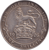 1906 SHILLING ( VF ) - SHILLING - Cambridgeshire Coins