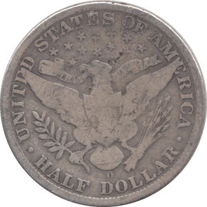 1906 SILVER HALF DOLLAR USA - SILVER WORLD COINS - Cambridgeshire Coins