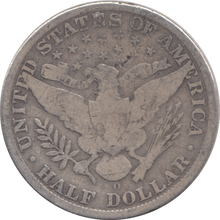 1906 SILVER HALF DOLLAR USA - SILVER WORLD COINS - Cambridgeshire Coins