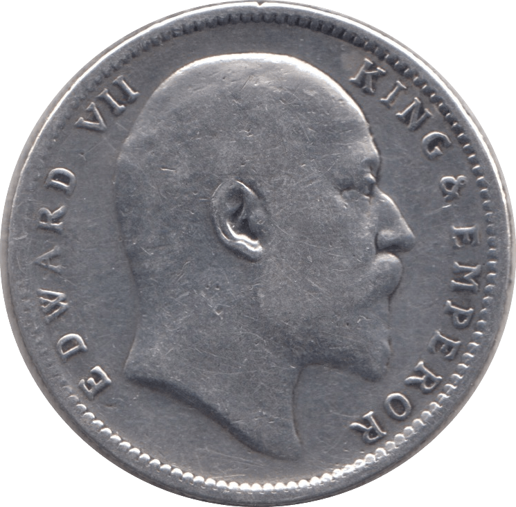 1906 SILVER ONE RUPEE INDIA - SILVER WORLD COINS - Cambridgeshire Coins