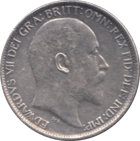 1906 SIXPENCE ( EF ) - SIXPENCE - Cambridgeshire Coins