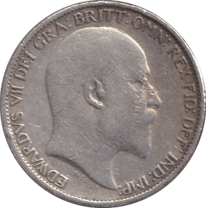 1906 SIXPENCE ( FAIR ) - SIXPENCE - Cambridgeshire Coins