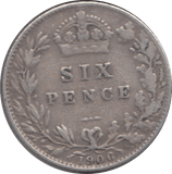 1906 SIXPENCE ( FINE ) - Sixpence - Cambridgeshire Coins