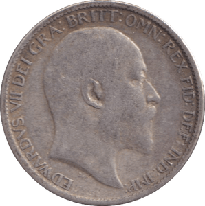 1906 SIXPENCE ( FINE ) - SIXPENCE - Cambridgeshire Coins