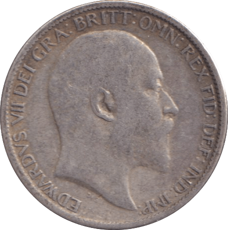 1906 SIXPENCE ( FINE ) - SIXPENCE - Cambridgeshire Coins