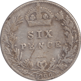 1906 SIXPENCE ( FINE ) - SIXPENCE - Cambridgeshire Coins
