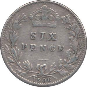 1906 SIXPENCE ( GF ) - Sixpence - Cambridgeshire Coins