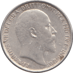 1906 SIXPENCE ( GVF ) - SIXPENCE - Cambridgeshire Coins