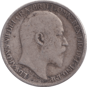 1906 SIXPENCE ( NF ) - SIXPENCE - Cambridgeshire Coins