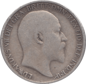 1906 SIXPENCE ( NF ) - SIXPENCE - Cambridgeshire Coins