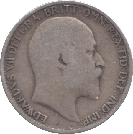 1906 SIXPENCE ( NF ) - SIXPENCE - Cambridgeshire Coins