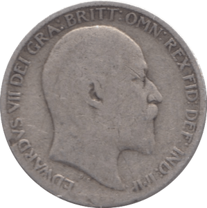 1906 SIXPENCE ( NF ) - SIXPENCE - Cambridgeshire Coins