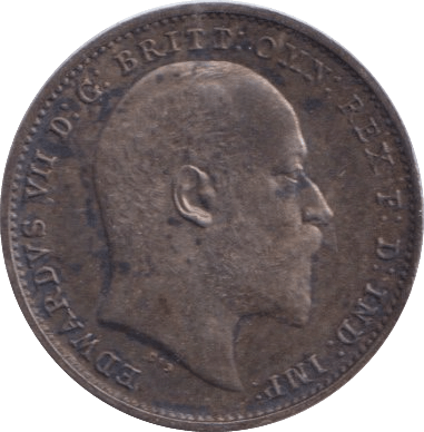 1906 THREEPENCE ( AUNC ) - Threepence - Cambridgeshire Coins