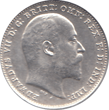 1906 THREEPENCE ( AUNC ) - THREEPENCE - Cambridgeshire Coins
