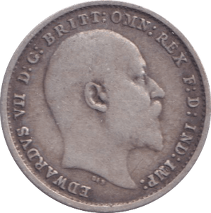 1906 THREEPENCE ( FINE ) - THREEPENCE - Cambridgeshire Coins