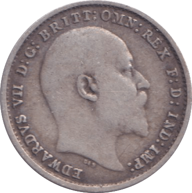 1906 THREEPENCE ( FINE ) - THREEPENCE - Cambridgeshire Coins