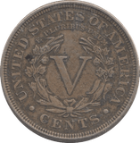 1906 USA 5 CENT - WORLD COINS - Cambridgeshire Coins