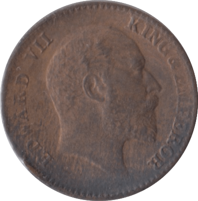 1907 1/12 ANNA INDIA - WORLD COINS - Cambridgeshire Coins
