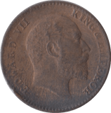 1907 1/12 ANNA INDIA - WORLD COINS - Cambridgeshire Coins