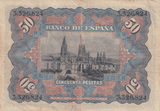 1907 50 PESTAS BANKNOTE SPAIN REF-1618 - WORLD BANKNOTES - Cambridgeshire Coins