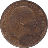 1907 FARTHING ( AUNC ) - FARTHING - Cambridgeshire Coins