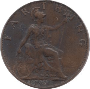 1907 FARTHING ( GF ) - Farthing - Cambridgeshire Coins