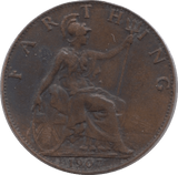 1907 FARTHING ( GF ) - Farthing - Cambridgeshire Coins