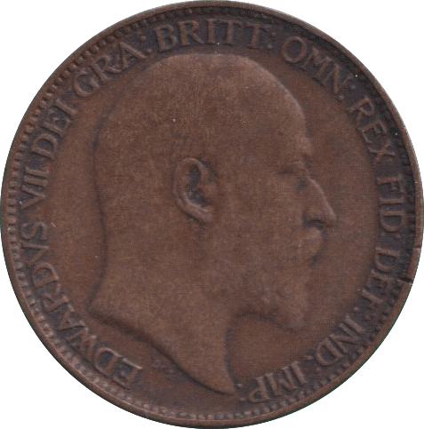 1907 FARTHING ( GF ) - FARTHING - Cambridgeshire Coins