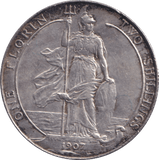 1907 FLORIN ( EF ) - FLORIN - Cambridgeshire Coins
