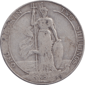 1907 FLORIN ( FINE ) 2 - FLORIN - Cambridgeshire Coins