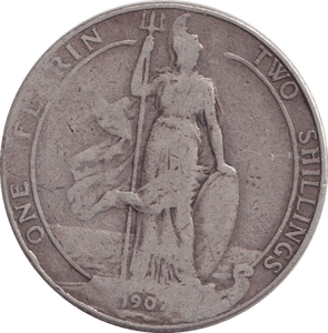 1907 FLORIN ( FINE ) - FLORIN - Cambridgeshire Coins