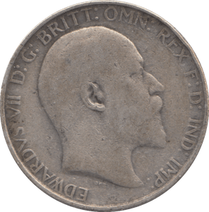 1907 FLORIN ( FINE ) - FLORIN - Cambridgeshire Coins