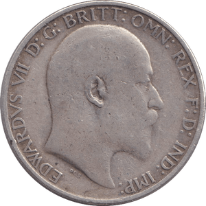1907 FLORIN ( FINE ) - FLORIN - Cambridgeshire Coins