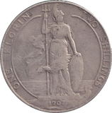 1907 FLORIN ( FINE ) - FLORIN - Cambridgeshire Coins