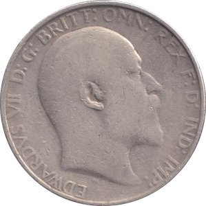 1907 FLORIN ( FINE ) - FLORIN - Cambridgeshire Coins