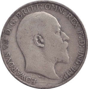 1907 FLORIN ( FINE ) - FLORIN - Cambridgeshire Coins