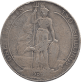 1907 FLORIN ( FINE ) - FLORIN - Cambridgeshire Coins