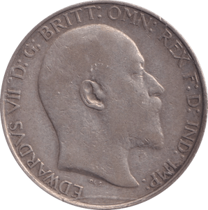 1907 FLORIN ( FINE ) - FLORIN - Cambridgeshire Coins