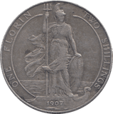 1907 FLORIN ( GF ) - FLORIN - Cambridgeshire Coins