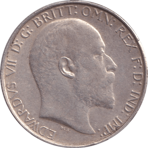 1907 FLORIN ( GVF ) - FLORIN - Cambridgeshire Coins