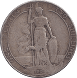 1907 FLORIN ( NF ) - FLORIN - Cambridgeshire Coins