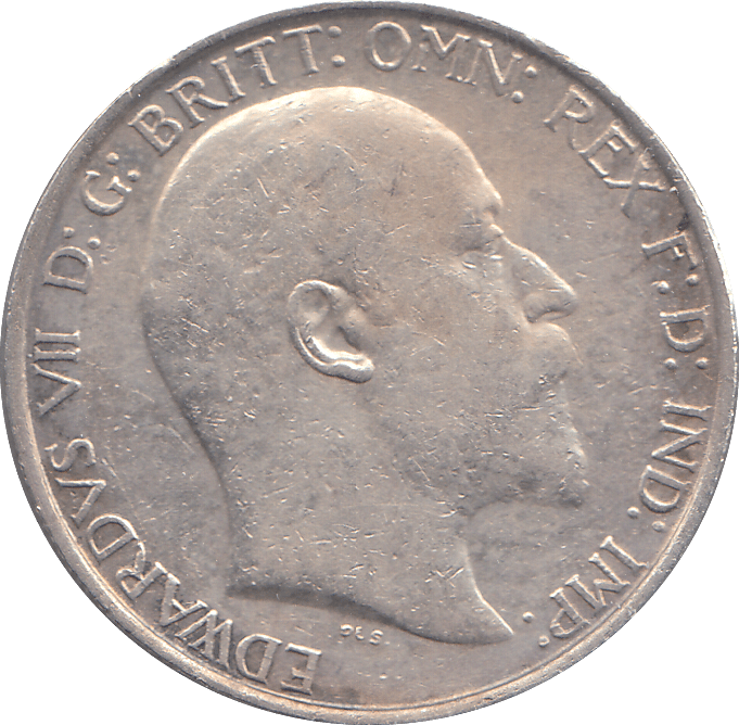 1907 FLORIN ( VF ) - FLORIN - Cambridgeshire Coins