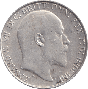1907 FLORIN ( VF ) - FLORIN - Cambridgeshire Coins
